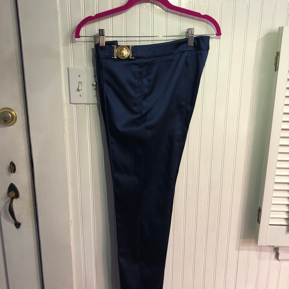 Versace satin pants